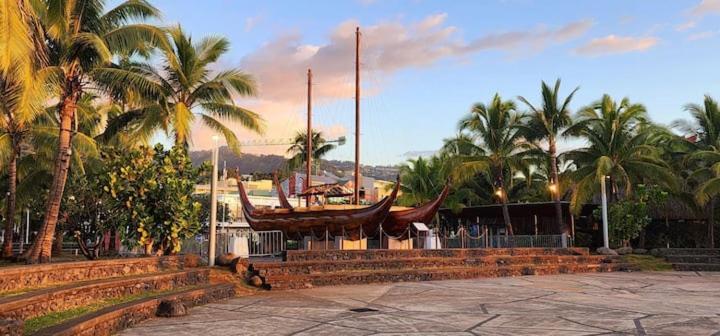 Chez Eden Coconut Studio Papeete  Luaran gambar